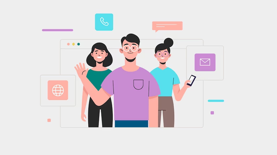 Cypher Craft team connecting with customers online